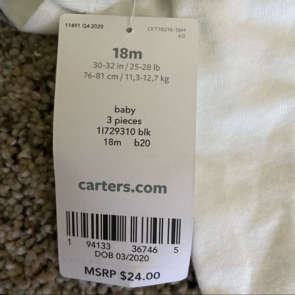 Lot of Carter’s 18m Onesies - Picture 5 of 11